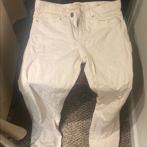 Men's White Jeans
